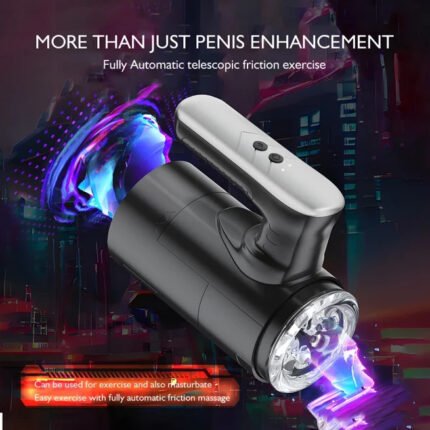 xt34 automatischer doppelend stroker 5 schiebende vibration männlicher masturbator