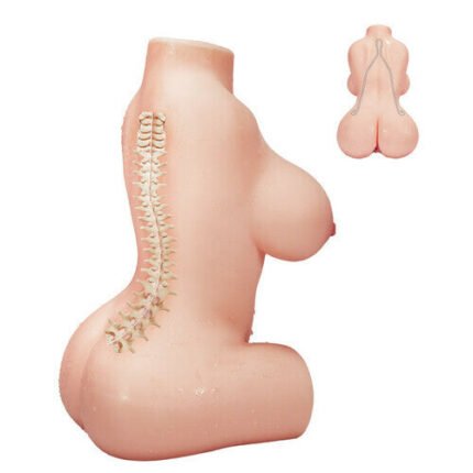 1.6kg erika life size sexpuppe torso masturbator mit frechen brüsten & prallen schamlippen