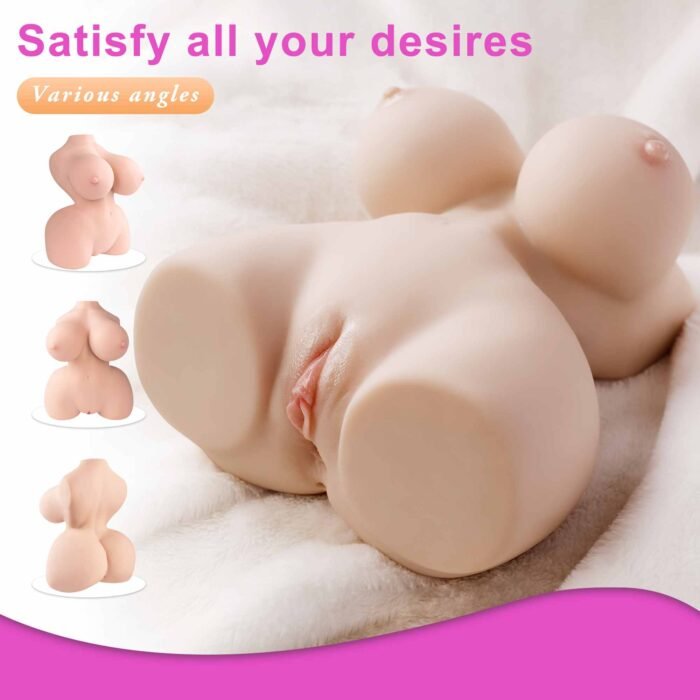 Delilah Sex Doll Masturbator Torso mit 3-in-1-Sexpuppe, weicher großer Brust, enger Muschi und Arsch