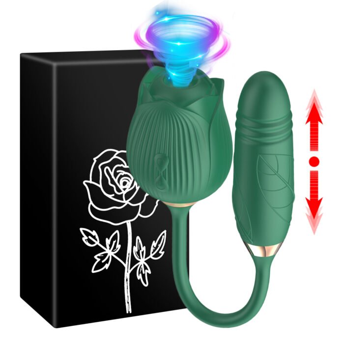 lovesvibe 10 vibrationen & saugen rose schieben vibrator mit klitoris nippel saugen g punkt klitoris stimulator