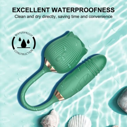 lovesvibe 10 vibrationen & saugen rose schieben vibrator mit klitoris nippel saugen g punkt klitoris stimulator