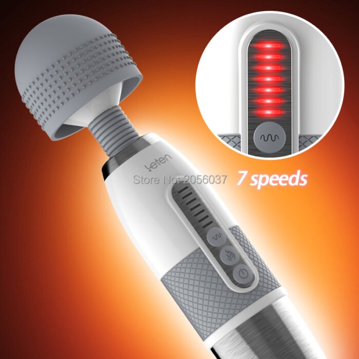 leten 10 vibrationen 6 geschwindigkeit stärke massagestab für magic wand weibliche masturbation orgasmus