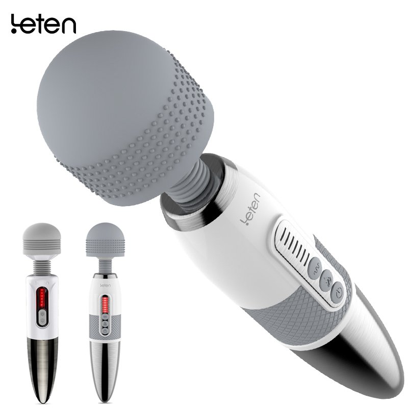 leten 10 vibrationen 6 geschwindigkeit stärke massagestab für magic wand weibliche masturbation orgasmus