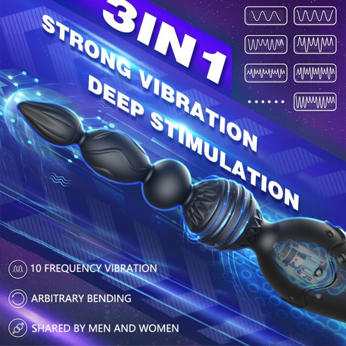 lovesvibe 10 kraftvolle vibrationsmodi analkugeln app fernsteuerung analvibrator für anusstimulation