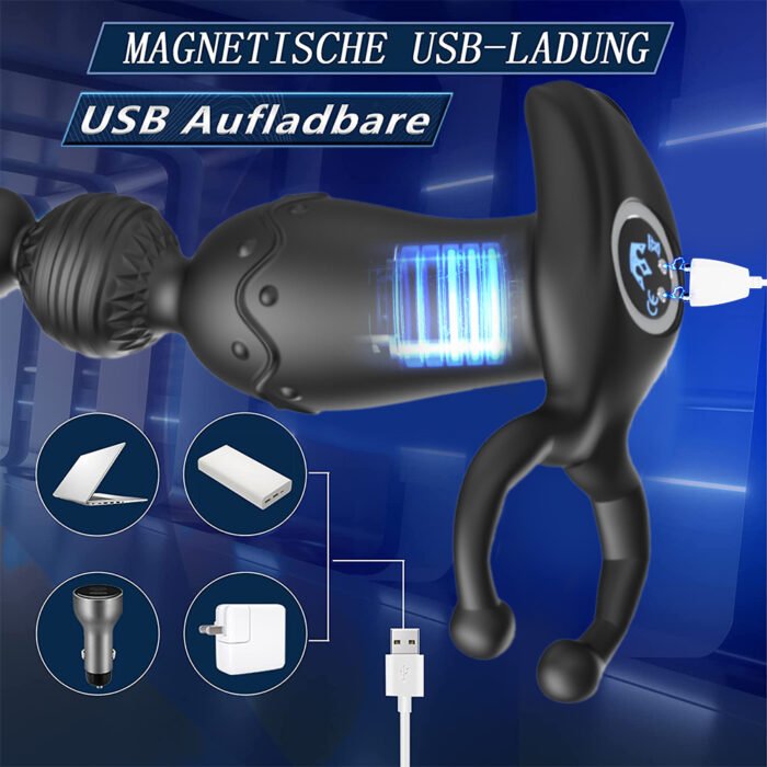 lovesvibe 10 kraftvolle vibrationsmodi analkugeln app fernsteuerung analvibrator für anusstimulation