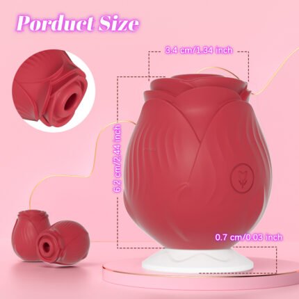 lovesvibe 10 leistungsstarke vibration saugen rose vibrator für frauen nippel kitzler sauger g punkt massagegerät
