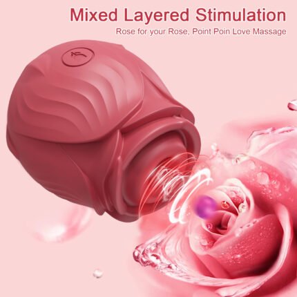 lovesvibe 10 leistungsstarke vibration saugen rose vibrator für frauen nippel kitzler sauger g punkt massagegerät
