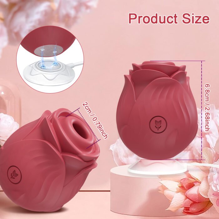 lovesvibe 10 leistungsstarke vibration saugen rose vibrator für frauen nippel kitzler sauger g punkt massagegerät