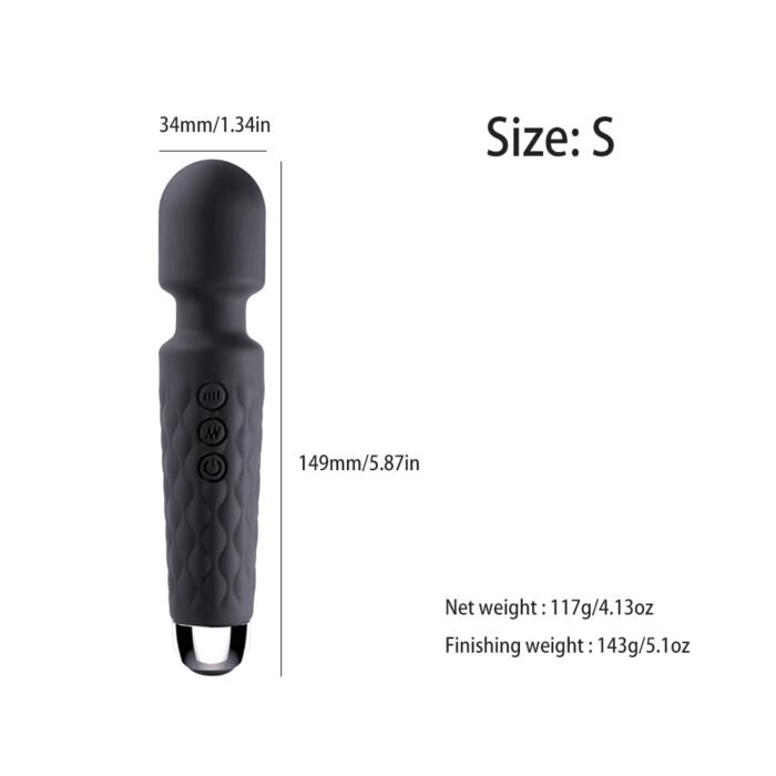 lovesvibe 10 vibrationen kabelloser magic wand für frauen g spot massagestab klitoris stimulator