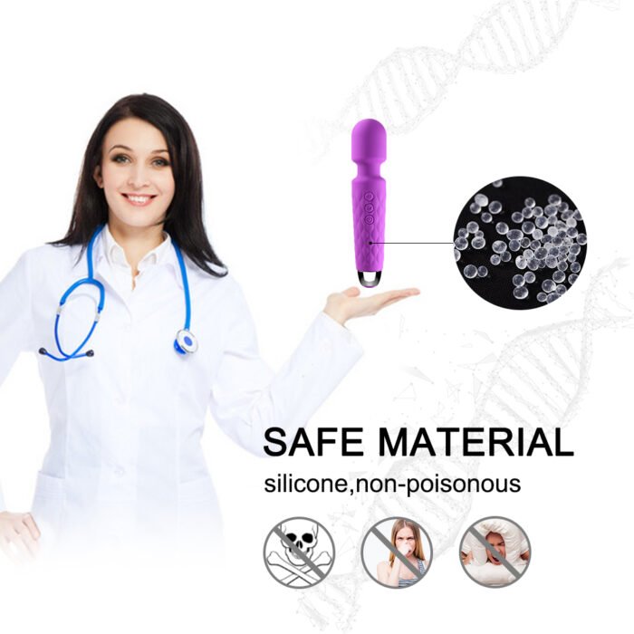 lovesvibe 10 vibrationen kabelloser magic wand für frauen g spot massagestab klitoris stimulator