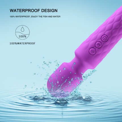 lovesvibe 10 vibrationen kabelloser magic wand für frauen g spot massagestab klitoris stimulator