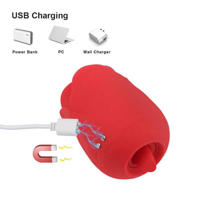 lovesvibe 10 vibrationen sucking rosen vibrator mit zunge leckt klitoris sauger stimulation