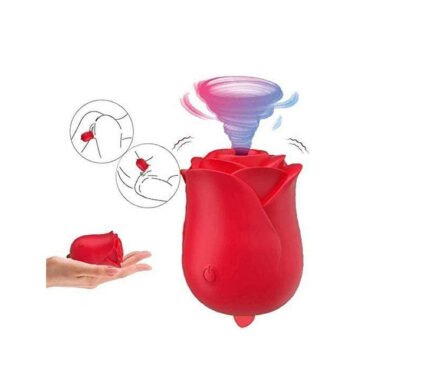 lovesvibe 10 vibrationen sucking rosen vibrator mit zunge leckt klitoris sauger stimulation