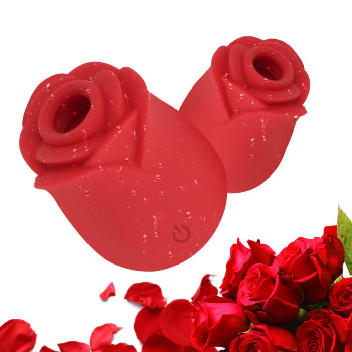 lovesvibe 10 vibrationen sucking rosen vibrator mit zunge leckt klitoris sauger stimulation