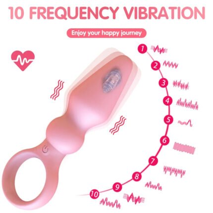 lovesvibe 10 vibrationsmodi analkette dildo analplug vaginalkugeln für solos & paarspiele 2