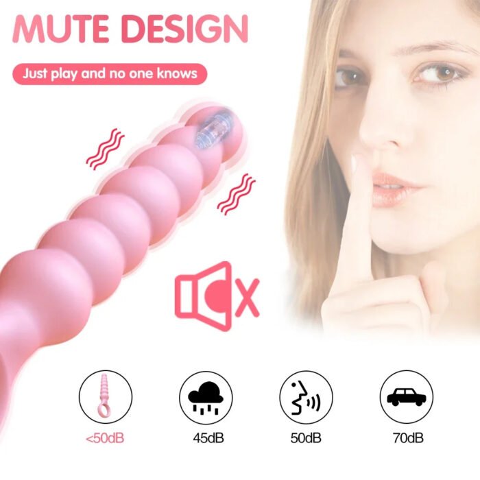 lovesvibe 10 vibrationsmodi analkette dildo analplug vaginalkugeln für solos & paarspiele 3