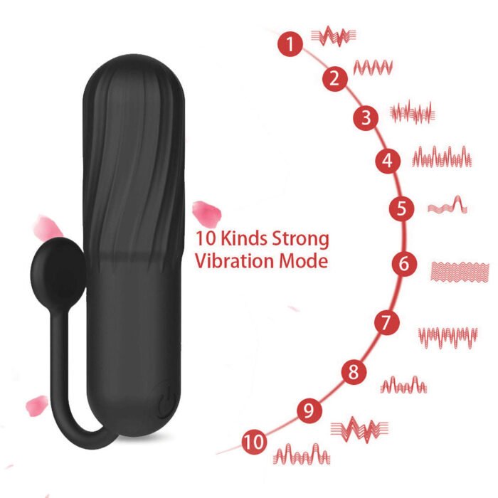 lovesvibe 10 vibrationsmodi mini kugelvibrator für frauen vergnügen tragbar
