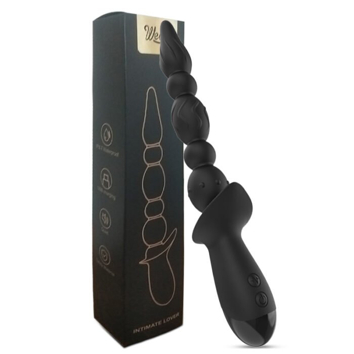 lovesvibe 10 vibrationsmodi vibrierende analkugeln zur vaginalmassage und klitorisstimulation