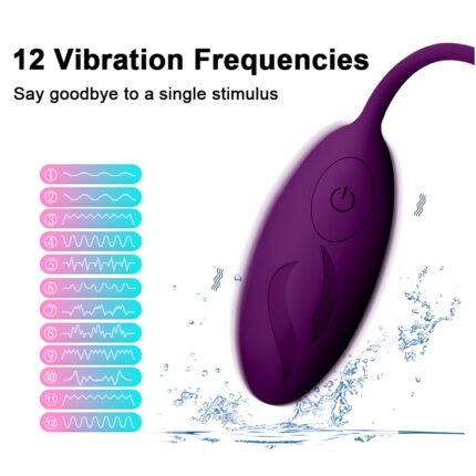 lovesvibe 12 vibrationen bullet vibrator & vibro ei mit fernbedienung für weibliche masturbation