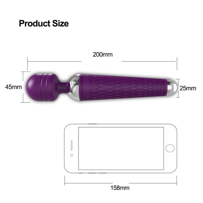 lovesvibe 20 kraftvoll vibrationen massagestab av magic wand für frauen g spot massagegerät