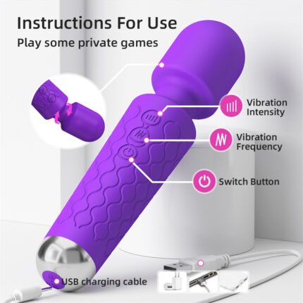 lovesvibe 20 leistungsstarke vibration magic wand für g punkt massagestab klitoris stimulation