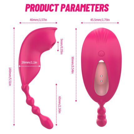 lovesvibe 3 vibrationen saugen vagina klitoris sauger vibrator für frauen g punkt klitoris stimulator mit analkugeln 2
