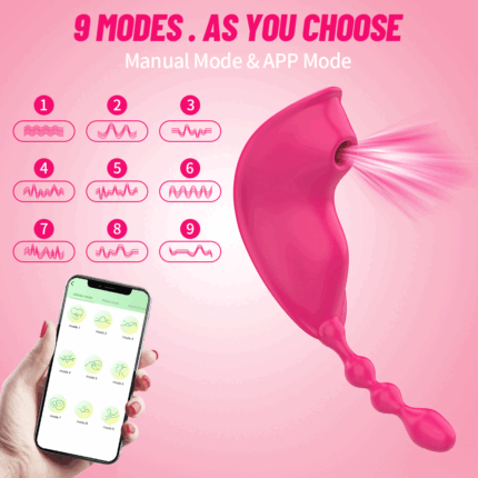 lovesvibe 3 vibrationen saugen vagina klitoris sauger vibrator für frauen g punkt klitoris stimulator mit analkugeln 2