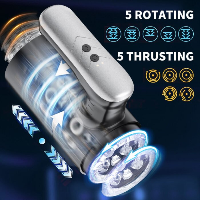 lovesvibe 5 schieben rotation automatischer masturbator für männer für vagina blowjob masturbation 3