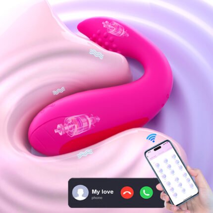 lovesvibe 9 vibrationen doppelkopf vibro ei app bluetooth kontrolle frauen klitoris stimulator