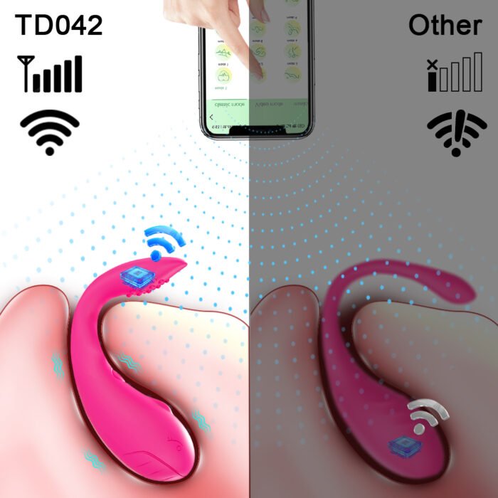 lovesvibe 9 vibrationen doppelkopf vibro ei app bluetooth kontrolle frauen klitoris stimulator