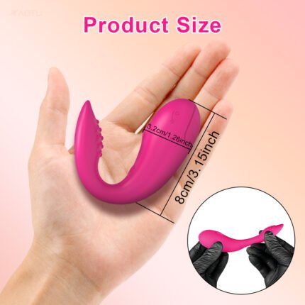lovesvibe 9 vibrationen doppelkopf vibro ei app bluetooth kontrolle frauen klitoris stimulator