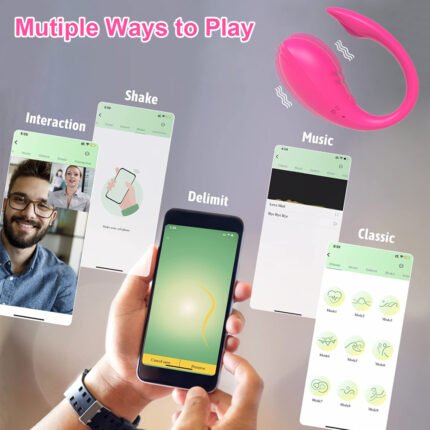 lovesvibe 9 vibrationen klitoris stimulator vibro ei app fernbedienung g punkt massagegerät 2