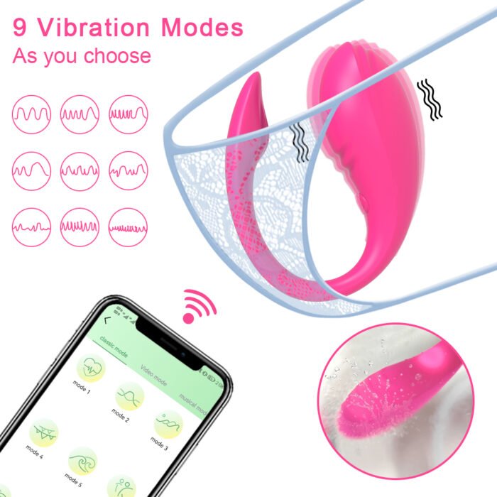 lovesvibe 9 vibrationen klitoris stimulator vibro ei app fernbedienung g punkt massagegerät 4
