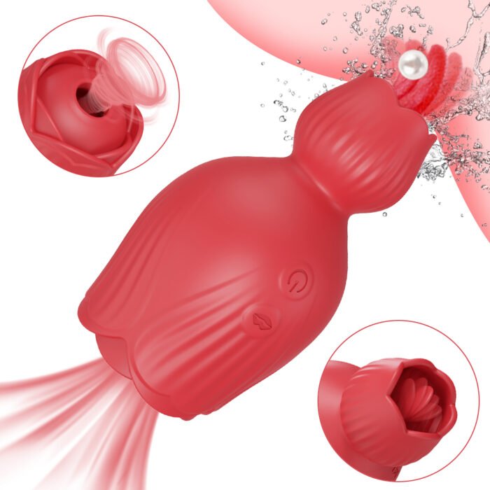 lovesvibe rosen 10 saugen zunge lecken vibrator für frauen nippel klitoris stimulator klitoris sauger