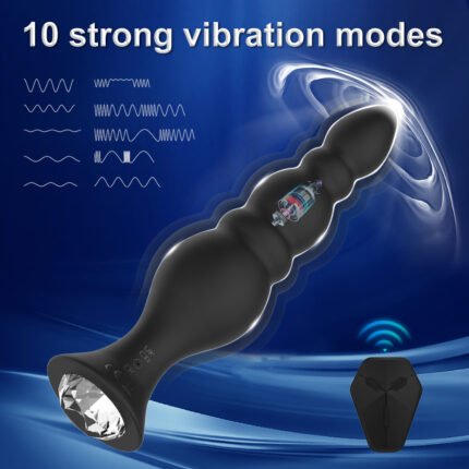lovesvibe vibrierende analkugeln kabellose fernbedienung analplug für prostatastimulation 4 größen 2