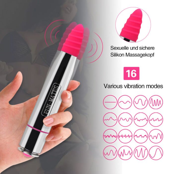 lovesvibe wasserdichter kugelvibrator mit 16 vibrationsmodi & flüsterleisem betrieb