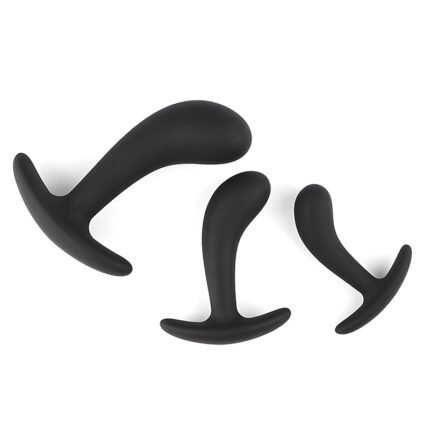 lovesvibe weiches silikon training biegsame analplug für prostata spielen perfektion 3 stück