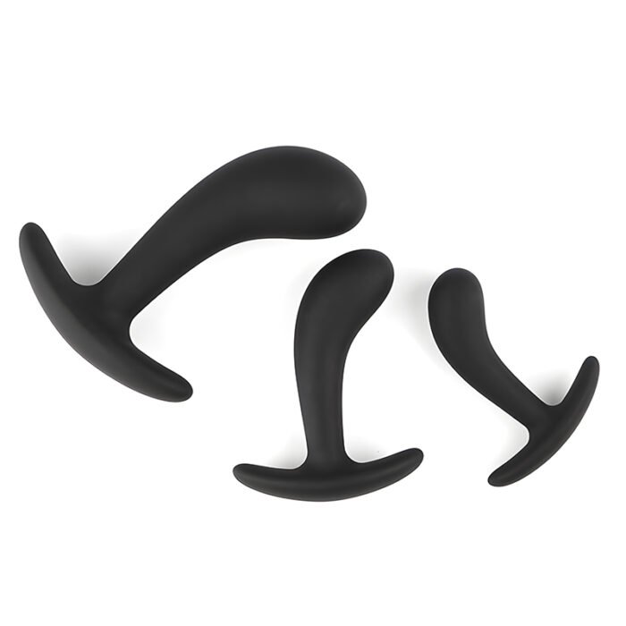 lovesvibe weiches silikon training biegsame analplug für prostata spielen perfektion 3 stück