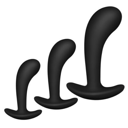 lovesvibe weiches silikon training biegsame analplug für prostata spielen perfektion 3 stück