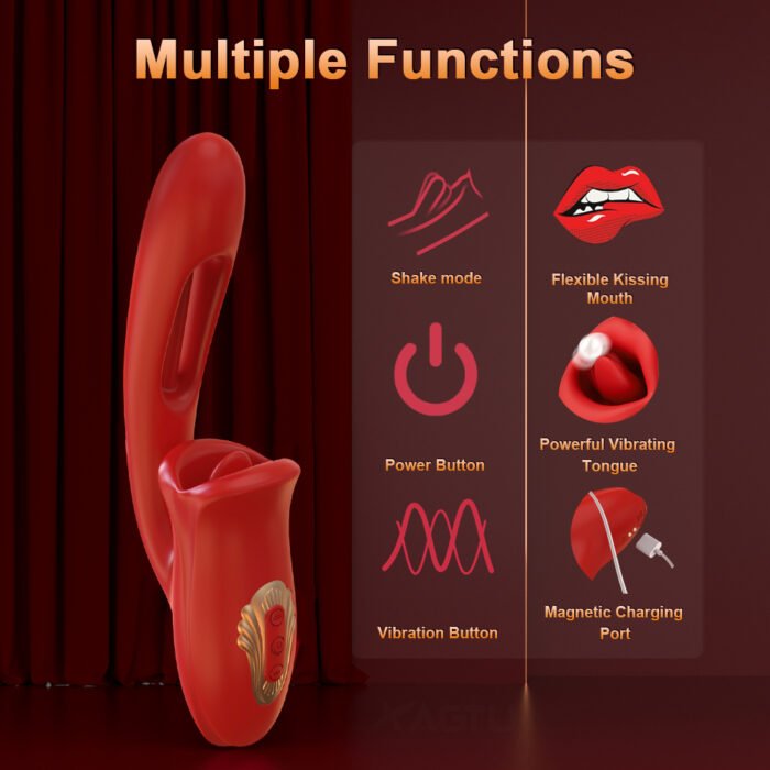 lovesvibe zunge vibrator schlagen & zunge lecken weibliche vaginale g punkt klitoris sauger