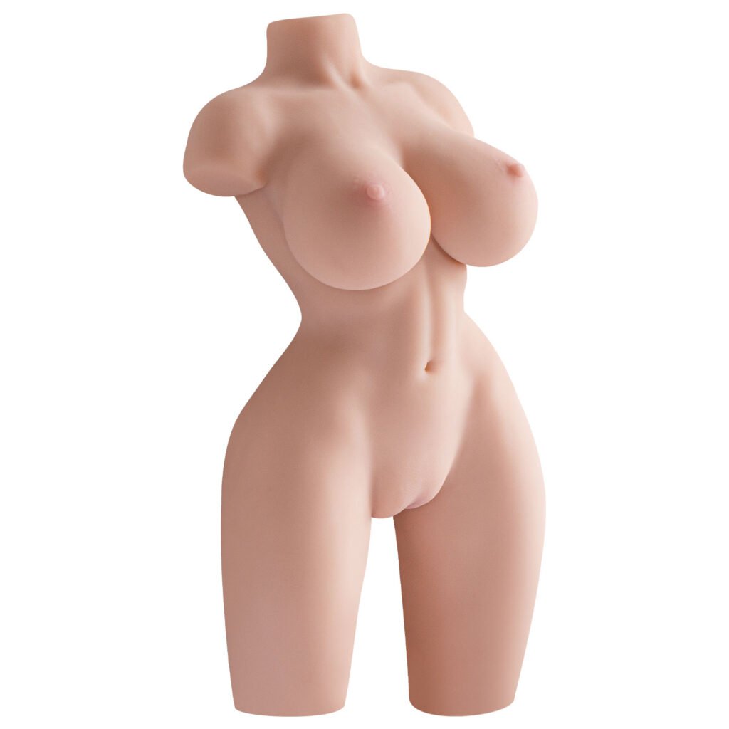 Rothman Männlicher Masturbator Sexpuppe, 3 in 1 Sex Doll Torso Für Frauen Mit 3D Textur Vagina & Anus