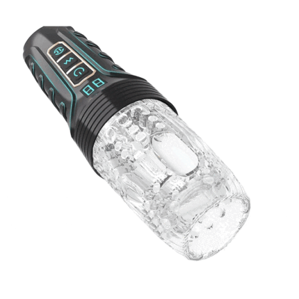 Arthur 3.0 Gawk Gawk 3000 Masturbator mit 10 Vibrationen 5 Stoßrotationsmodi LCD-Sextoy für Männer