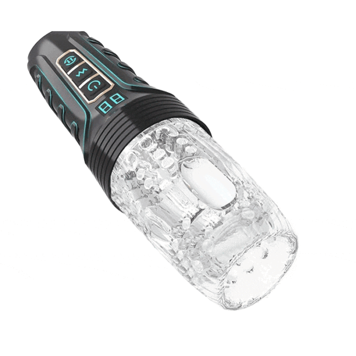 Arthur 3.0 Gawk Gawk 3000 Masturbator mit 10 Vibrationen 5 Stoßrotationsmodi LCD-Sextoy für Männer