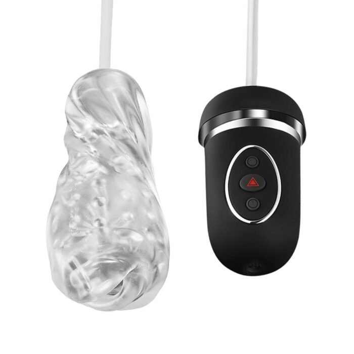 Automatischer Masturbator Sex Spielzeug Männer mit 10 vibrierenden 5 Saugnäpfen Handheld-Blowjob Masturbator