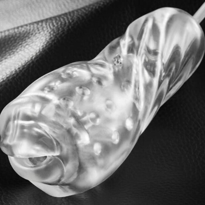 Automatischer Masturbator Sex Spielzeug Männer mit 10 vibrierenden 5 Saugnäpfen Handheld-Blowjob Masturbator