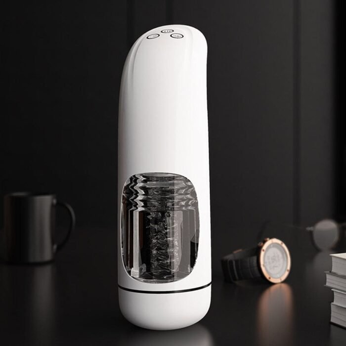 Automatischer Masturbator mit 7 Vibrations Saugmodi, 360° Umwickelter Deep Throat Sexspielzeug für Männer