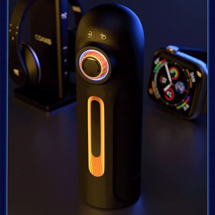 Cvtbest 5-in-1 Masturbator für Männer 10 Vibration Stoß & 4 Saugmodi Sex Spielzeug für die Männer