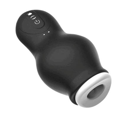 DRAGONSUCK Automatischer Masturbator mit 7 Vibrations-Saugkanälen aus weichem TPE Sexspielzeug für Männer
