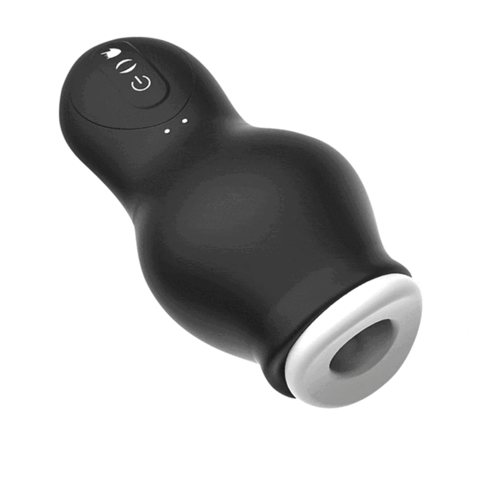 DRAGONSUCK Automatischer Masturbator mit 7 Vibrations-Saugkanälen aus weichem TPE Sexspielzeug für Männer