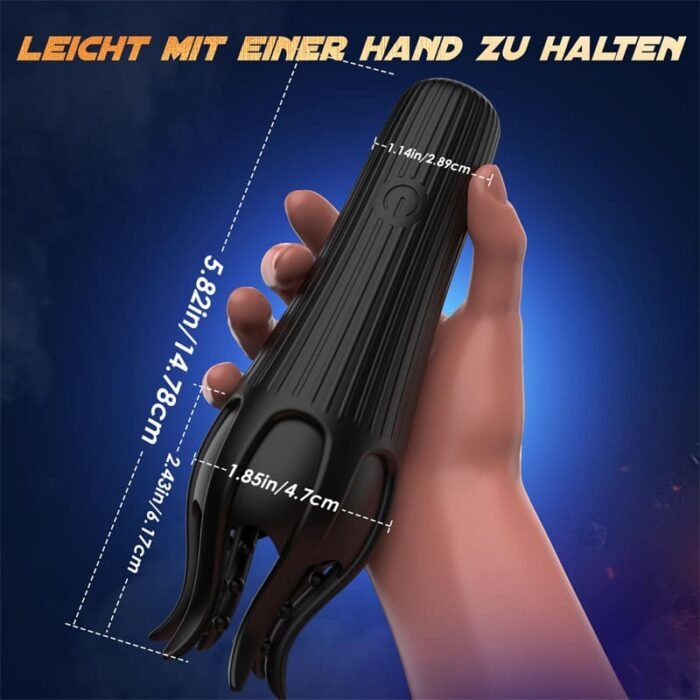 Devil's Claw Masturbieren für Männer Eichel Stimulator mit 10 Modi Spielzeug für die Männer Zunge Oralsex Masturbator